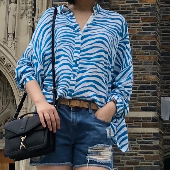 Urban Outfitters Batwing Long Sleeve Shirt, Size S-M - Picture 3 of 16